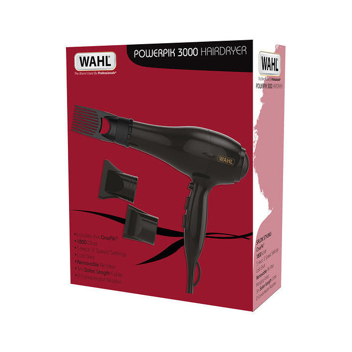 Wahl PowerPik 3000 Hairdryer – Click Health Beauty